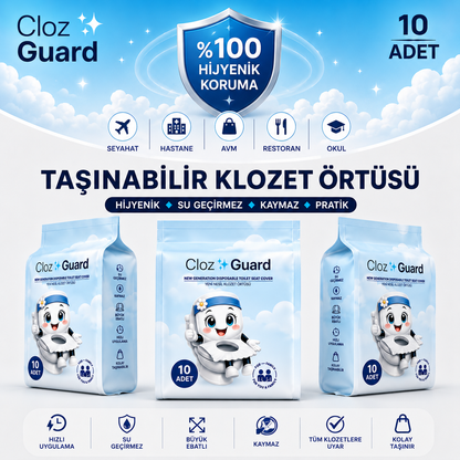 ClozGuard Kullan At Klozet Örtüsü