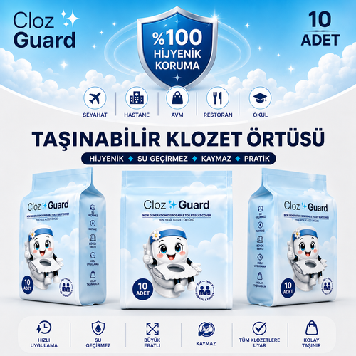 ClozGuard Kullan At Klozet Örtüsü